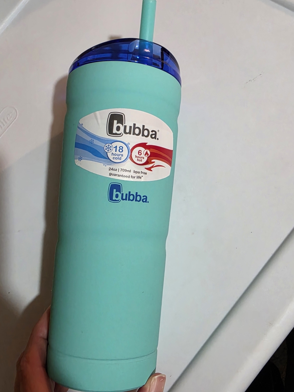 Bubba Mint Blue 24oz Insulated Tumbler with Straw